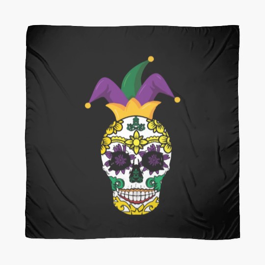 Bone Skeleton Festival Parade Beads Mardi Gras Scarves