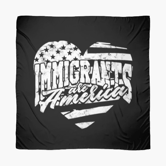 US Immigrant Indigenous USA Immigrants america Scarves