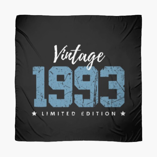 30 Years Vintage 1993 Retro 30th Birthday Scarves