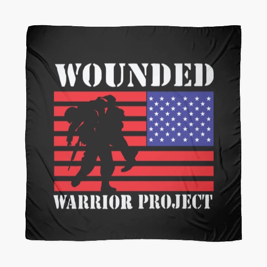 Wounded Warrior Project Us Flag Scarves