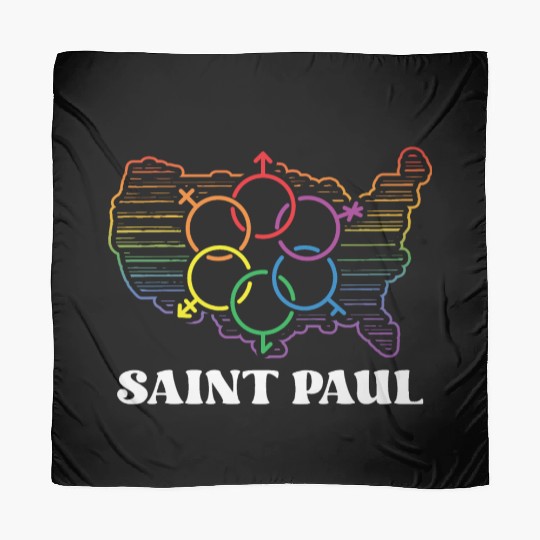 Saint Paul Pride Flag Pride Month LGBTQ Flag LGBT Scarves