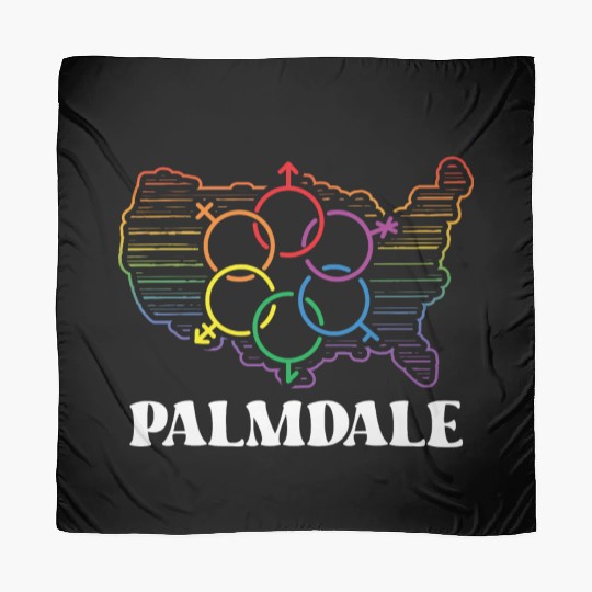Palmdale Pride Month Pride Flag LGBT Community LGB Scarves