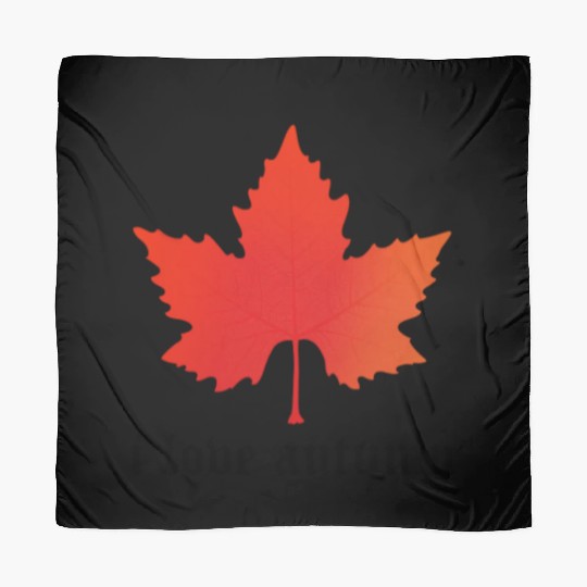 i love autumn Scarves