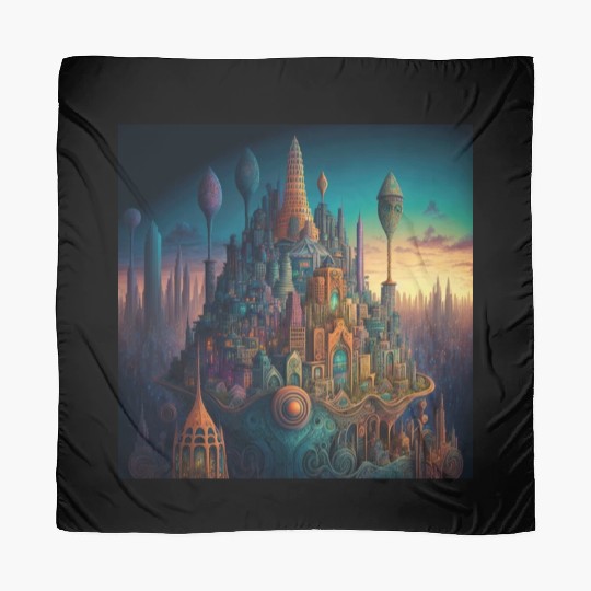 Psychedelic City 3 Scarves
