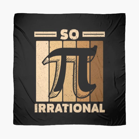 So Irrational Math Lover Math Teacher Pi Day Scarves