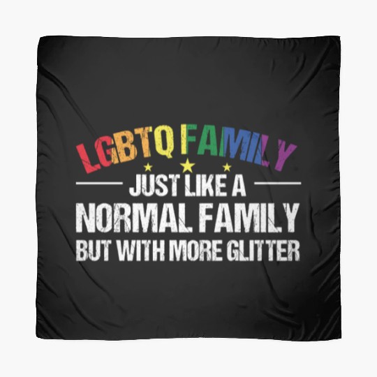 LGBTQ Family Gay Pride Month Rainbow Scarves