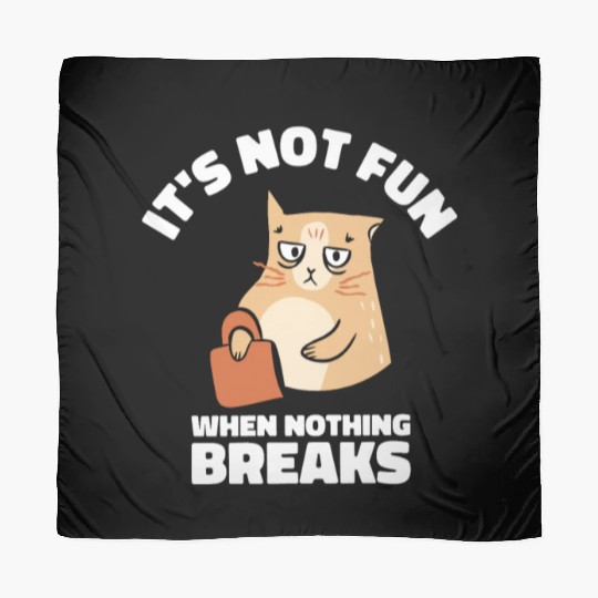 Mean Cat Drawing Line Art Cat Owner Pet Cat Scarves