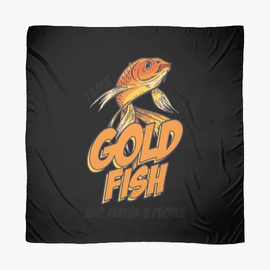 Like Goldfish And 3 People Carp Japan Aquarium Scarves