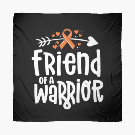 Friend Of A Warrior Lymphoma Leukemia Cancer Scarves