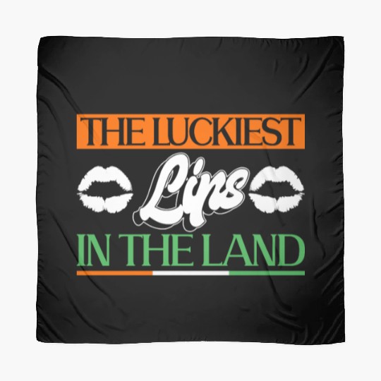 The Luckiest Lips In The Land - St Patricks Day Scarves