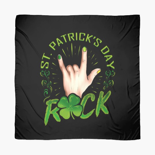 Sign Of The Horns Hand Logo Rock Music St Scarves