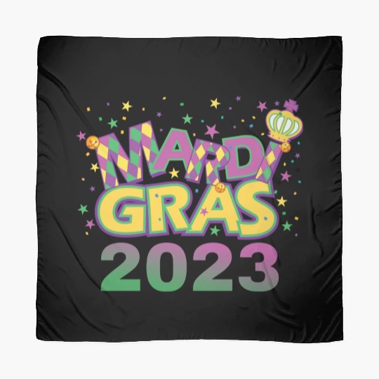 Mardi Gras 2023 Scarves