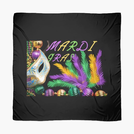 Happy Mardi Gras 2023 Funny Mardi Gras Scarves