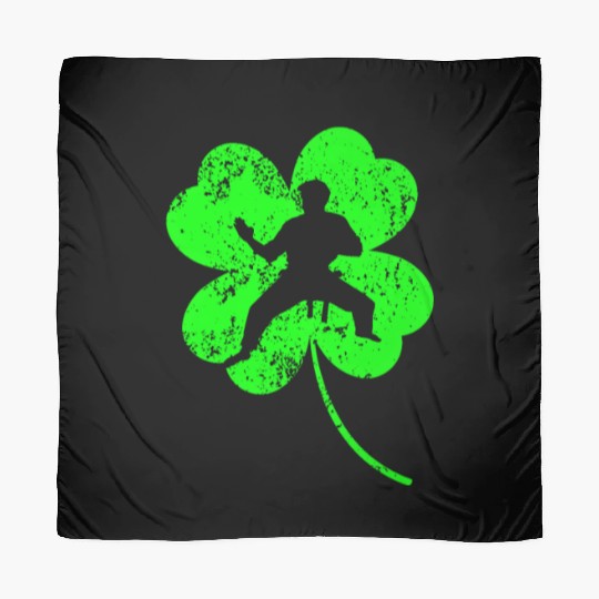 Karate St. Patrick's day shamrock Scarves
