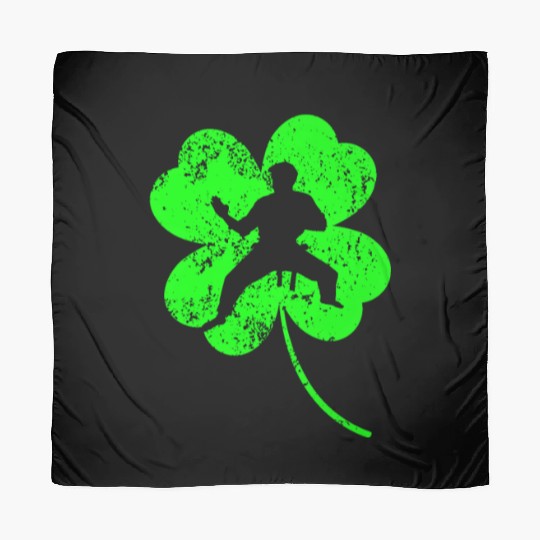 Karate St. Patrick's day shamrock Scarves