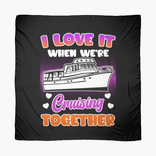Cruising together cruise ship holiday spring break Scarves