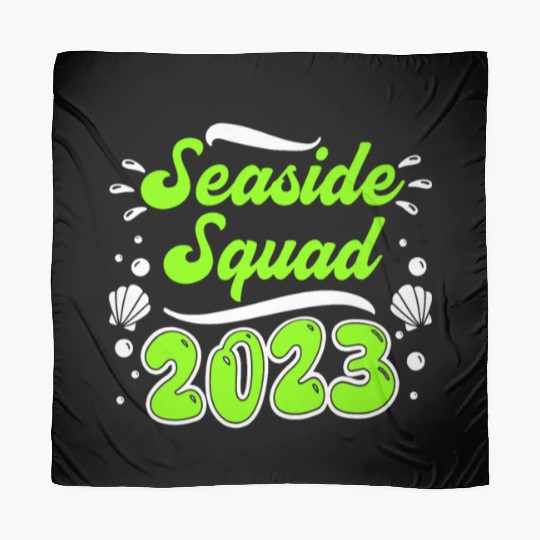 Seaside Squad 2023 Vacation Friends Spring Break Scarves