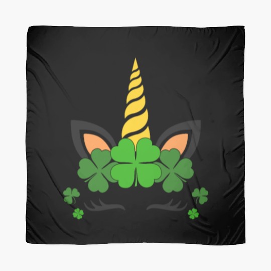 Lucky Unicorn, Magical St Patricks day, St Paddy C Scarves