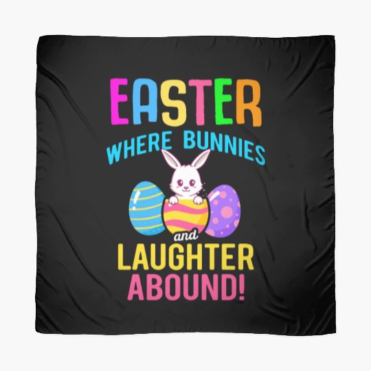 Easter Rabbit Easter Bunny Flowers Eggs Scarves