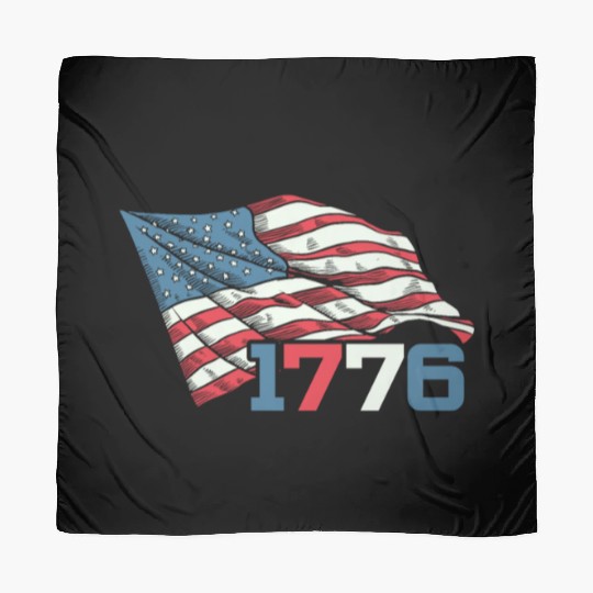 Patriotic America USA Flag 4th Of July American Scarves