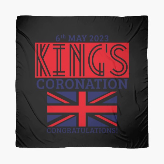 King’s Coronation, 6th May 2023 Congratulations, R Scarves