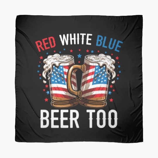 Patriotic America USA Flag 4th Of July American Scarves