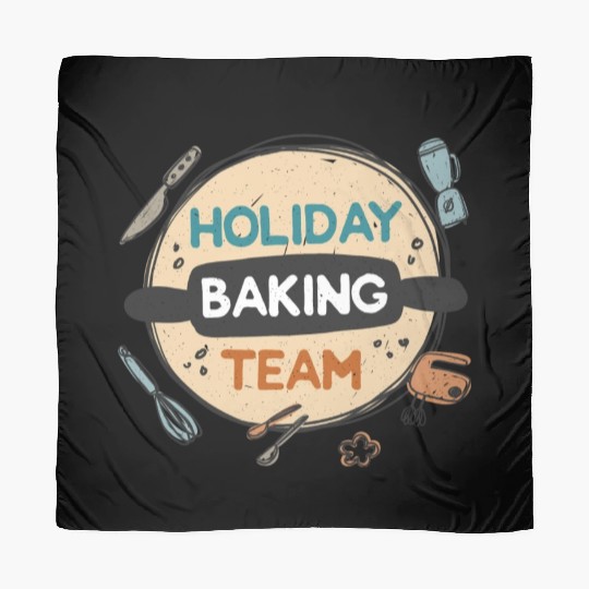 Holiday Baking Team Scarves