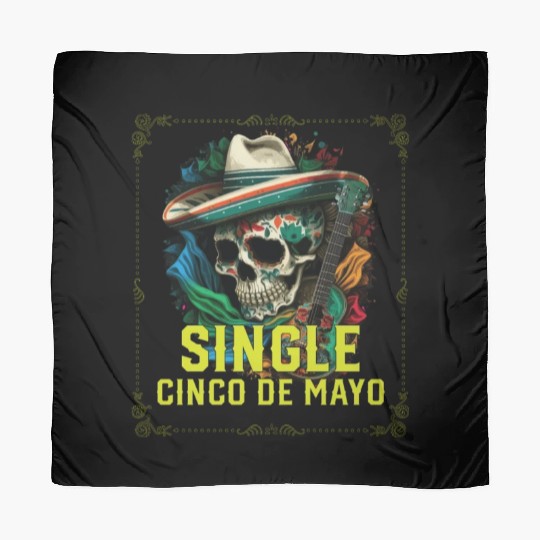 Single Cinco De Mayo Mexican Pride Mexico Country Scarves