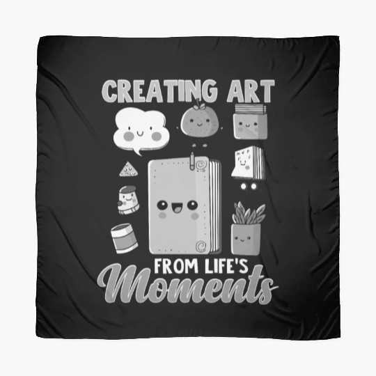 Scrapbooker Gifts Creating Art from Life's Scarves