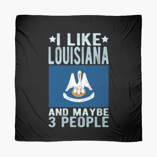 Louisiana Flag US State Scarves