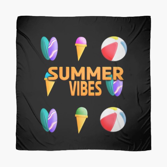 Beach Vibes - Summer Design (Pattern) Scarves