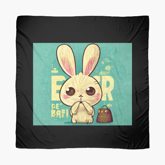 Easter Bunnies Cool Kids Toddlers Boys Girls Long Scarves