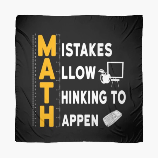 I'm A Math Teacher Appreciation Gift Math Lover Scarves