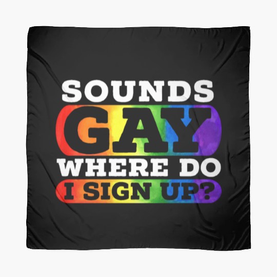 Gay Rights Rainbow Pride Month LGBTQ Gay Pride Scarves
