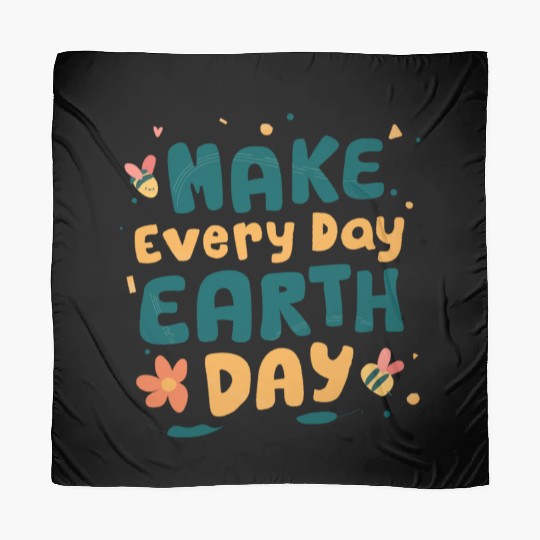 Make Everyday Earth Day Nature Conservation Scarves