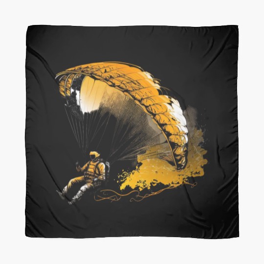 cool paraglider in action Scarves