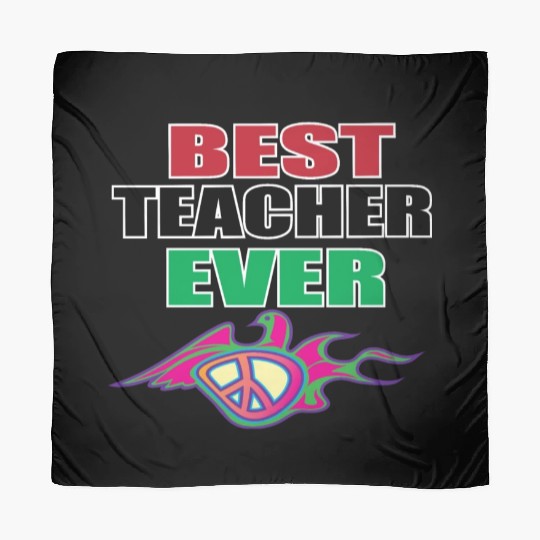Best Teacher Ever, Teacher appreciation Gift Scarves