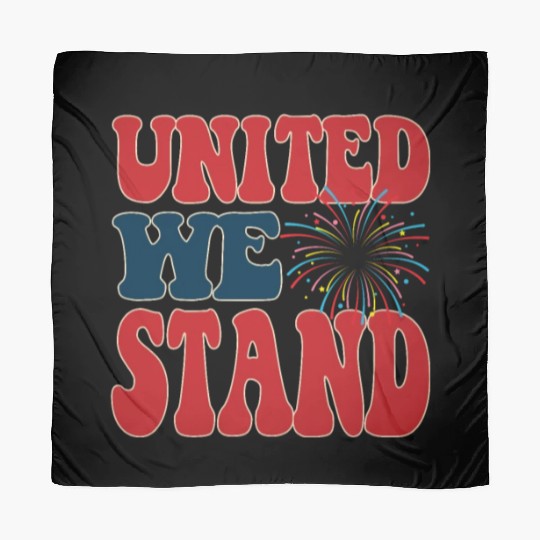 United We Stand DS - USA Independence 4th of July Scarves