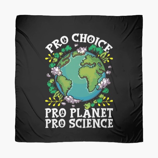 Earth Day Inspired Pro Planet Pro Science Related Scarves