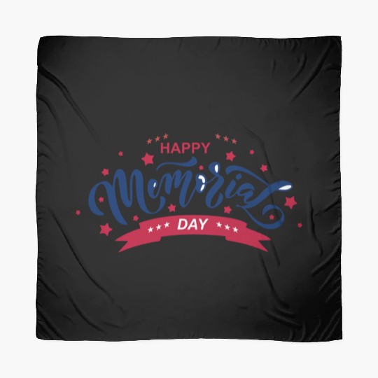 HAPPY MEMORIAL DAY Scarves
