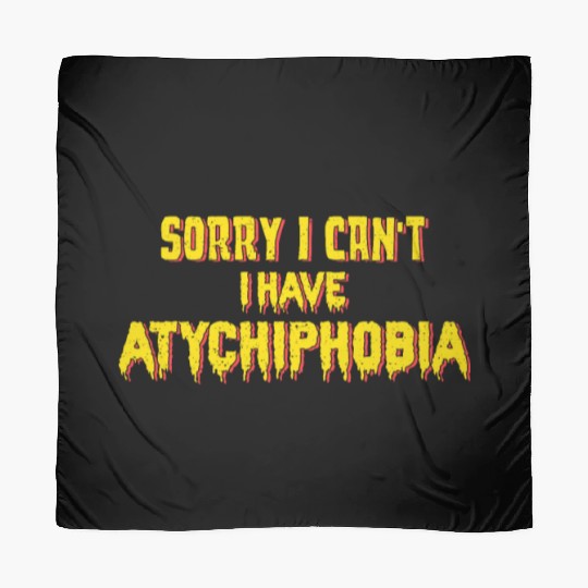 Atychiphobic Graphic Atychiphobia Awareness Scarves