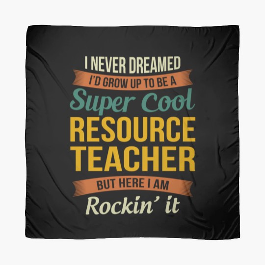 Resource Teacher Appreciation Scarves