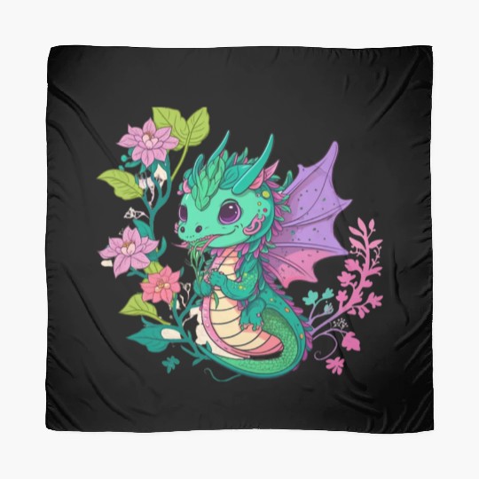 dragon Hello Spring Happiness Time 1 Scarves