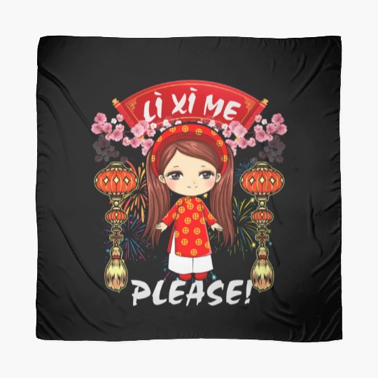 Li Me Please Vietnamese Lunar New Year Scarves