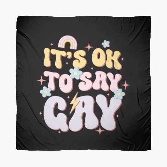 It's Ok To Say Gay, LGBT Pride Month Scarves