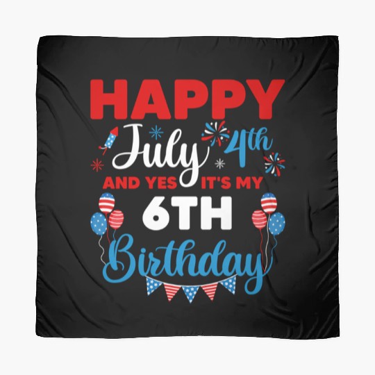 Happy July 4Th And Yes It'S My 6Th Independence Scarves