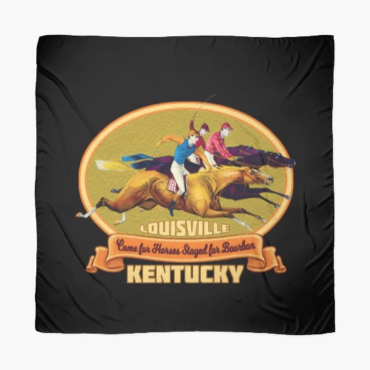 Louisville Kentucky Horse Racing Bourbon Derby Scarves
