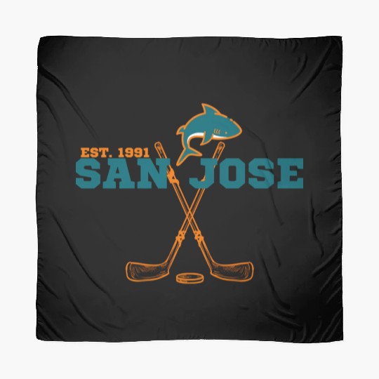 San Jose Est 1991 Sports Team Novelty Athletic Scarves