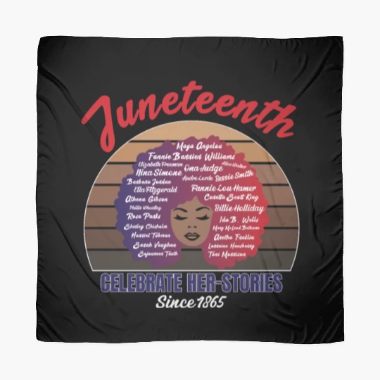 Juneteenth and African American History Scarves