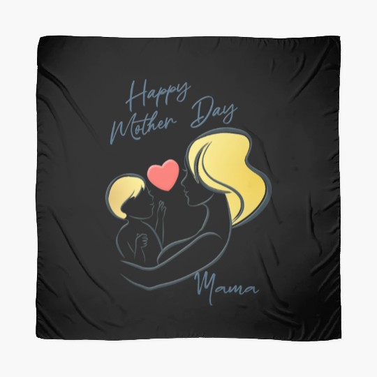 Happy Mother's Day Mom Scarves